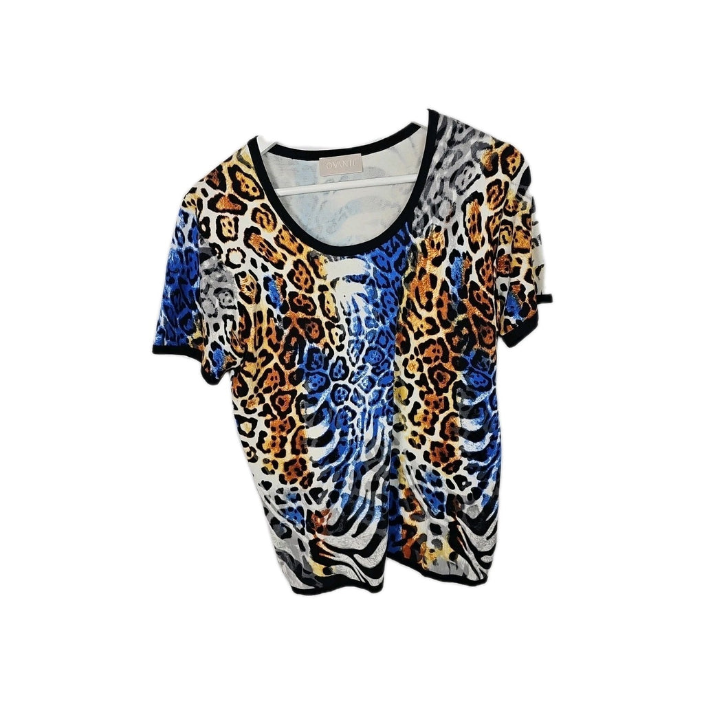 EK9343 Damen T-Shirt Ovanti Gr.40 Blau0