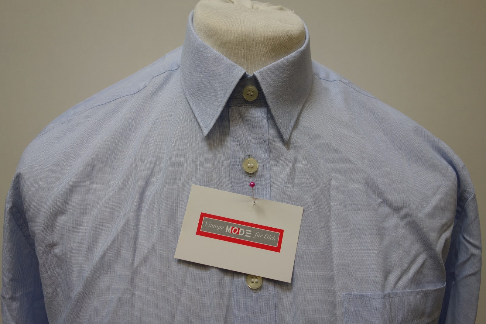 EK1947 Herren Hemd von Daniel Schagen, hellblau,  Gr. 421