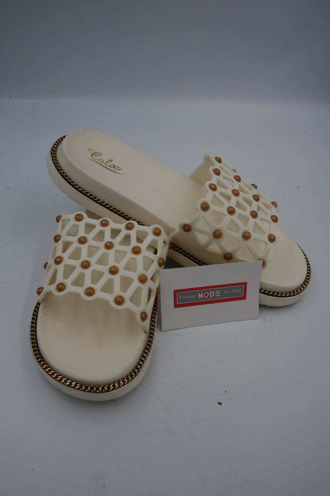 ES0577 Damen Sandalen von Calx, beige, 400