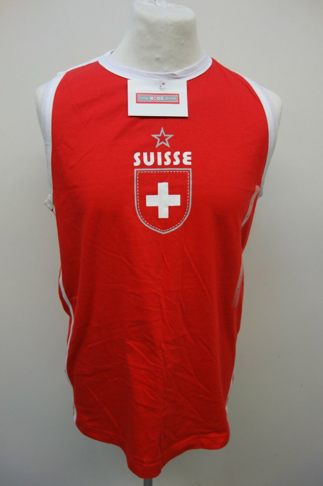 EK1407 Herren Sport Set von Suisse, rot/weiß, M2