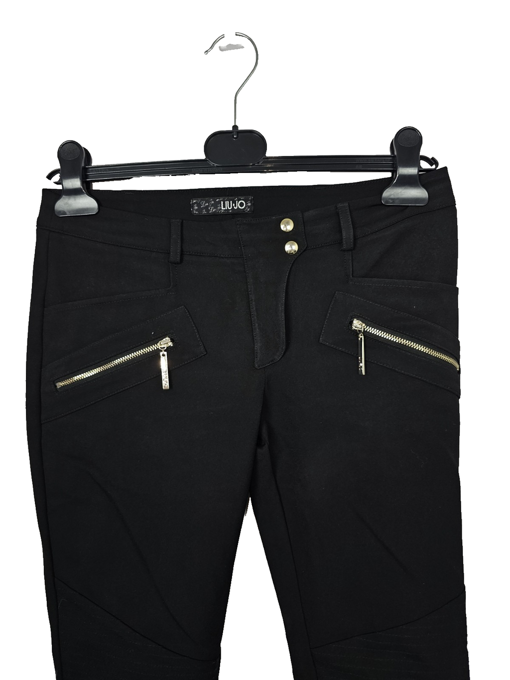 EK8571 Damen Hose von Liu-jo, Schwarz, Gr. 401