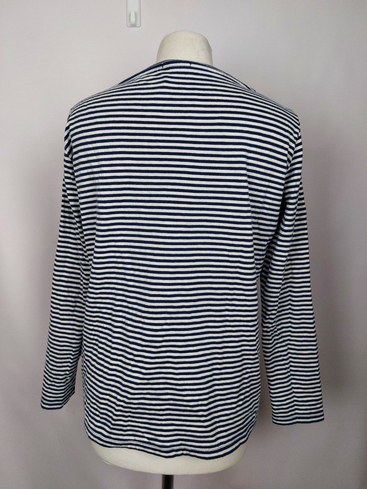 EK1321 Damen Pullover von Esprit, blau/weiß gestreift, Gr. M4