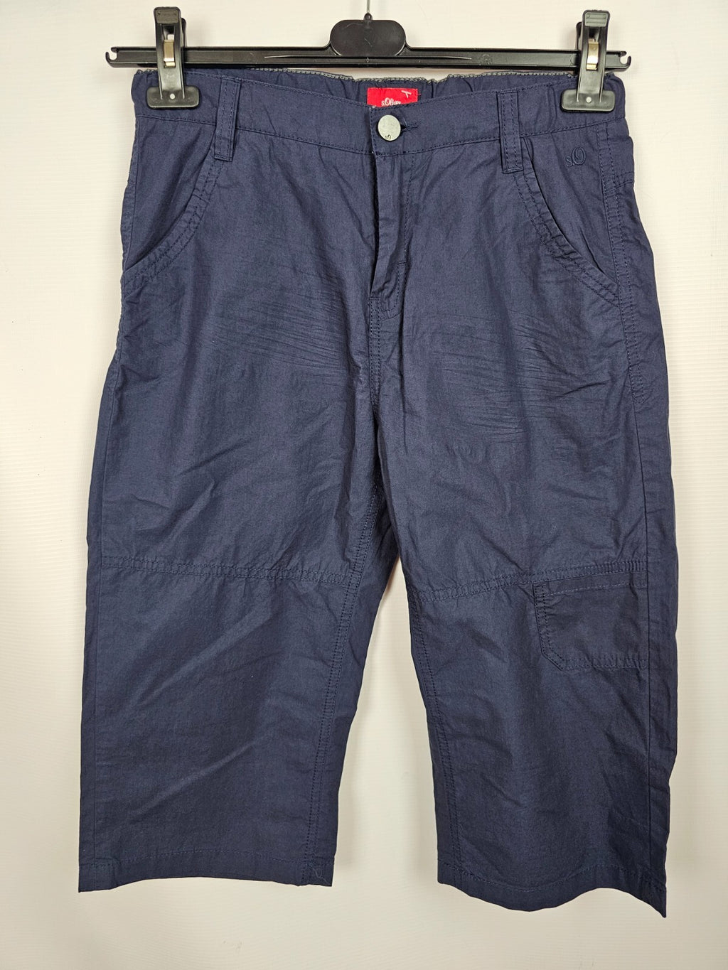 Ek1092 Damen 3/4 Hose von s.Oliver, blau, Gr.380