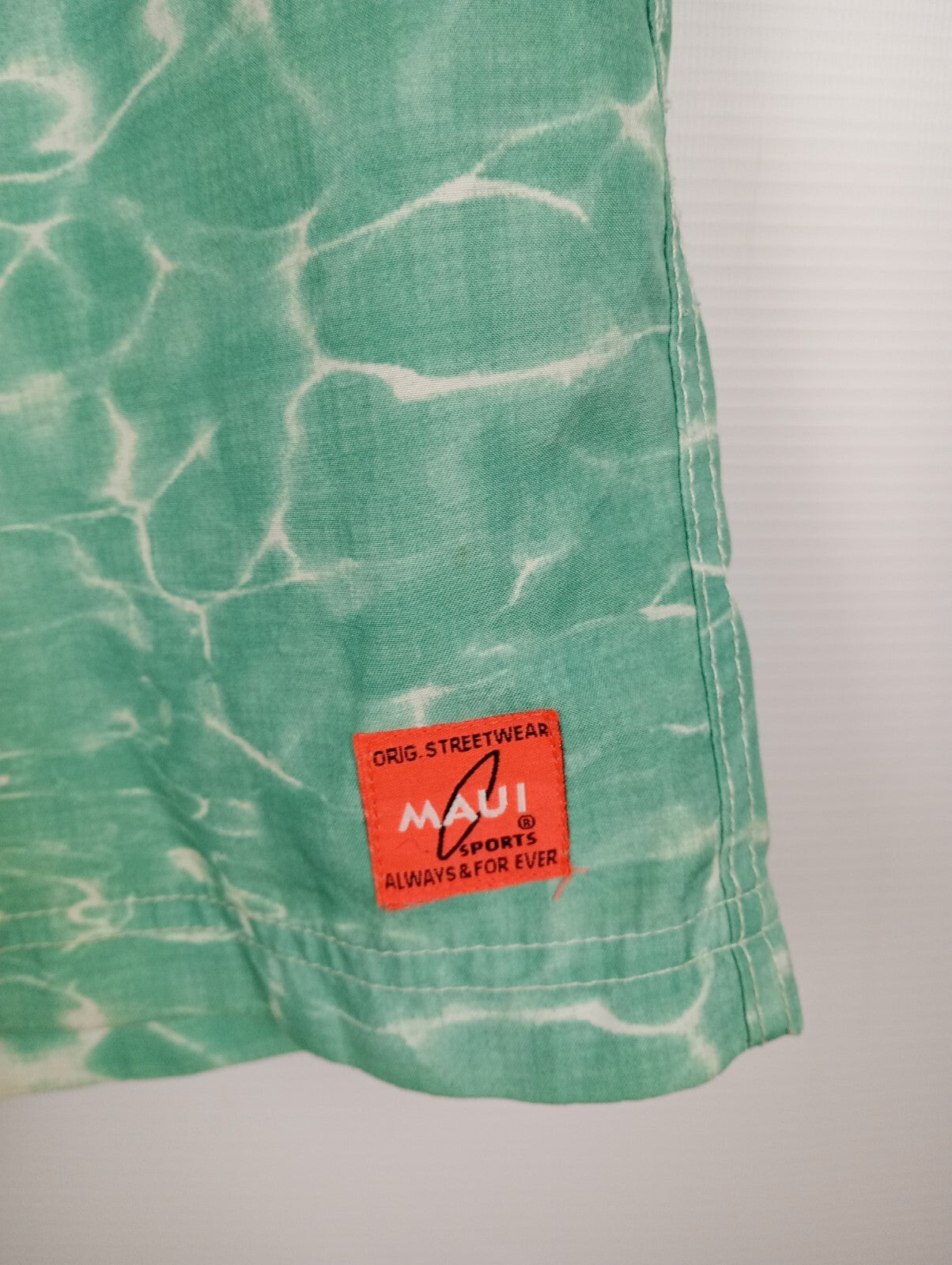 EK4700 Herren badehose von Maui, grün/weiß, gr. M (48/50)1