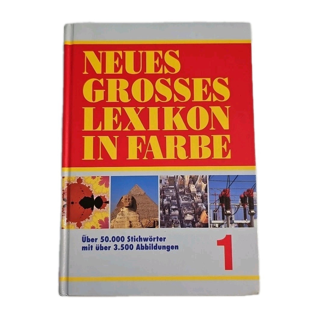 EB4419 Neues grosses Lexikon, in Farbe, Band 1 0