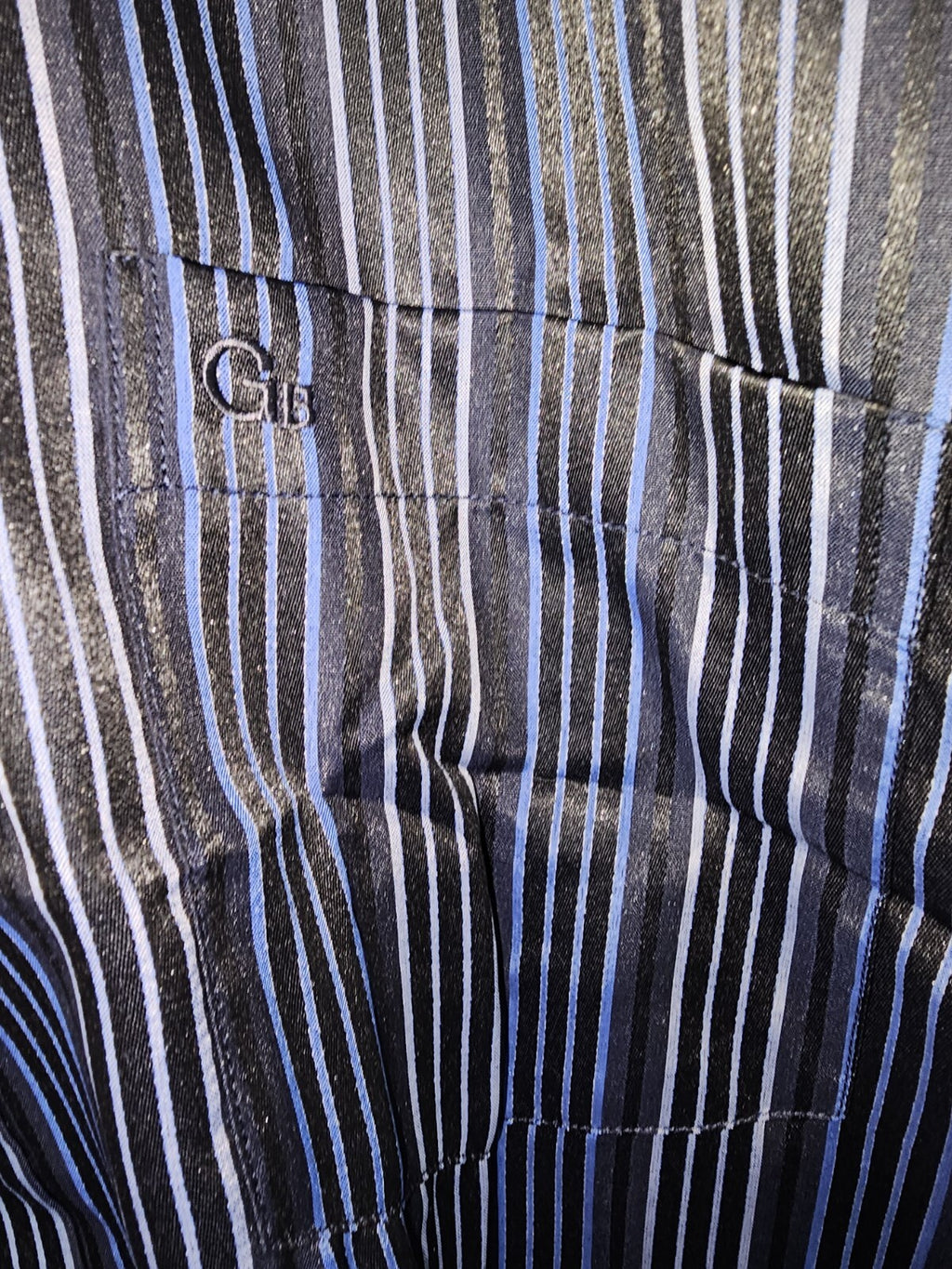 EK6974 Herren Hemd von Giorgio Bruni, Blau, Gr.435