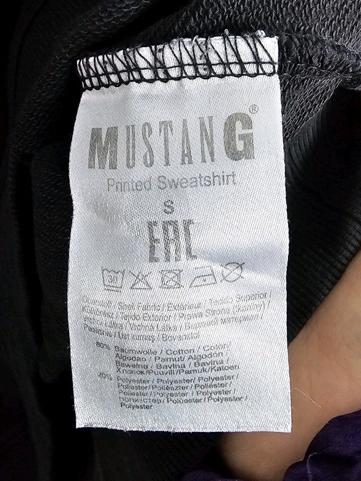 EK10602 Damen Pullover Mustang Gr.S Schwarz2