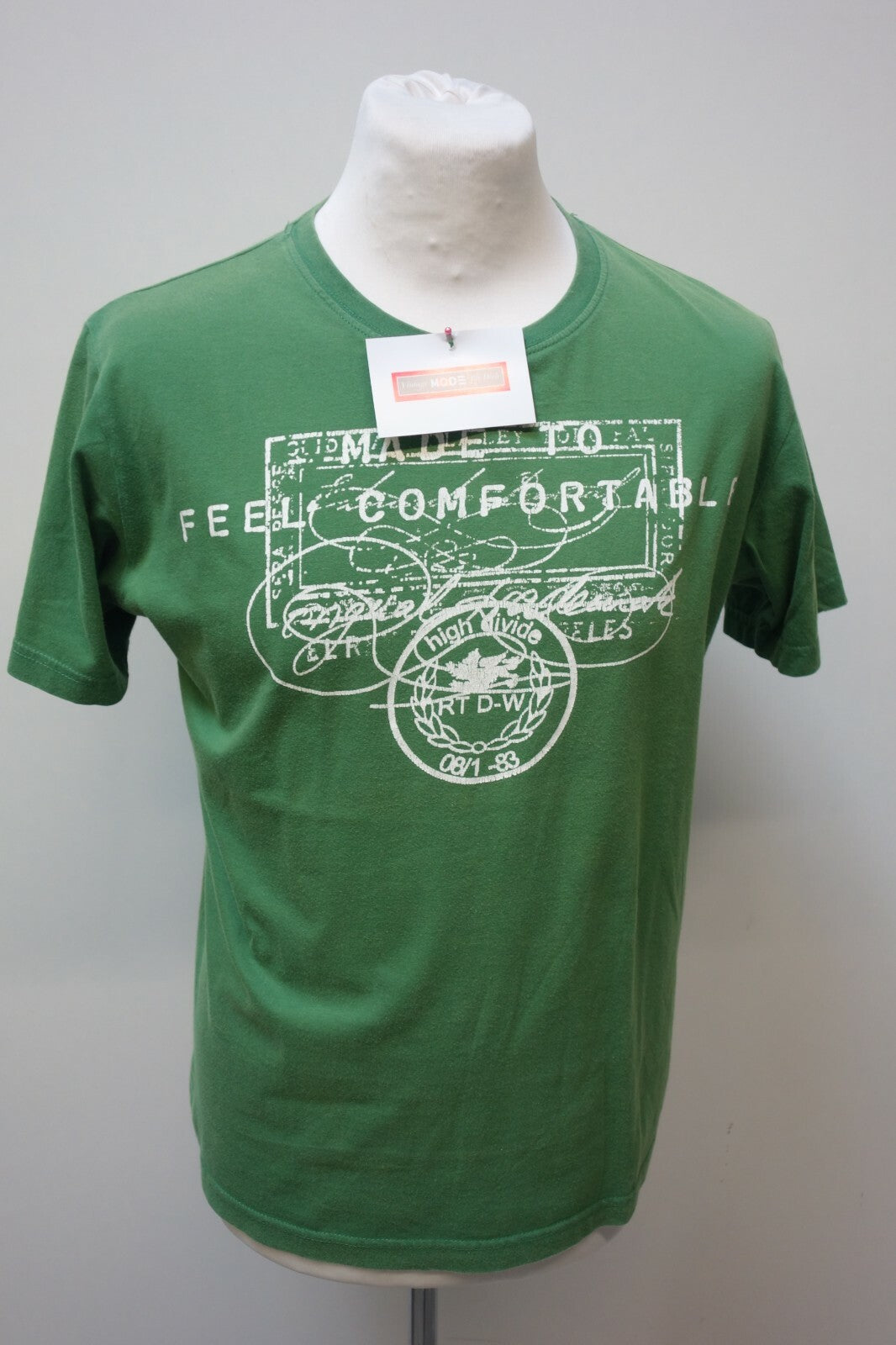 EK1352 Herren T-Shirt von Cecil Man, grün, Gr. L0