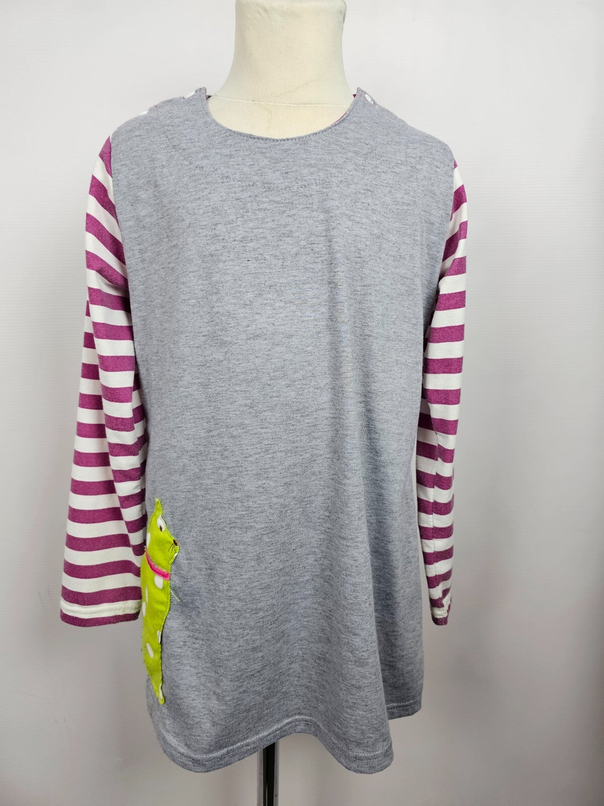 EK5459 Mädchen Kleid von Keaiyouhuo, grau, Gr. 1400