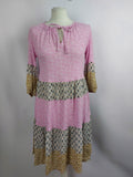 EK4465 Damen Kleid von M&S, mehrfarbig, Gr. 8 (36)0