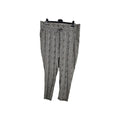 EK8073 Damen Hose Grau,Schwarz Gemustert XL0