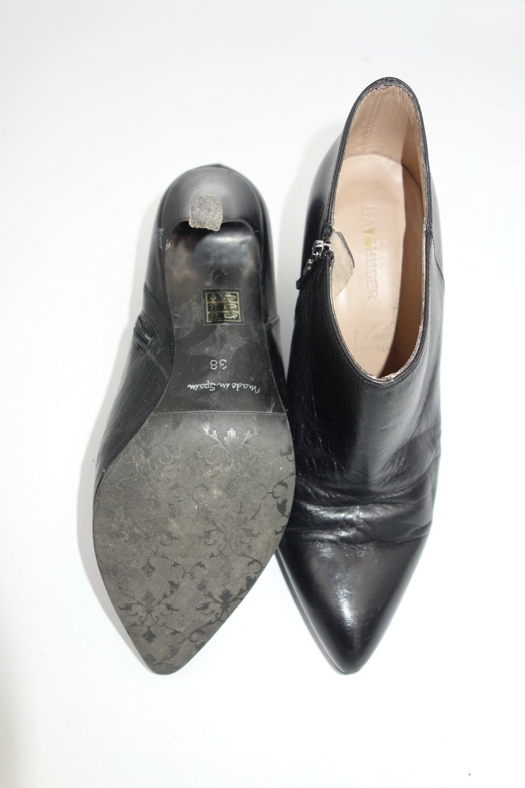 ES0168 Damen Stiefeletten von Hallhuber, schwarz, 385
