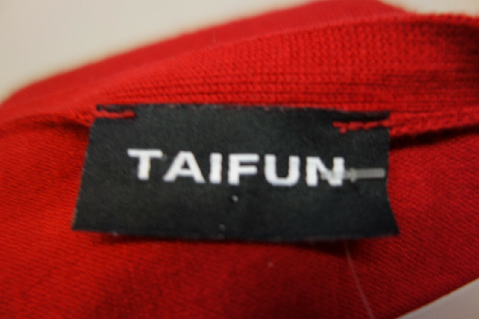EK1264 Damen Strickjacke von Taifun, rot, Gr. L4