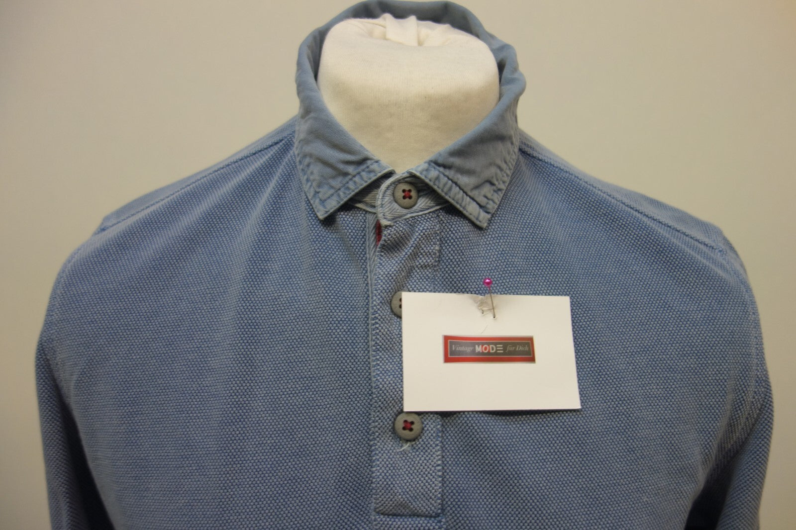 EK0709 Herren Oberteil von Camel Ative Größe M blau1