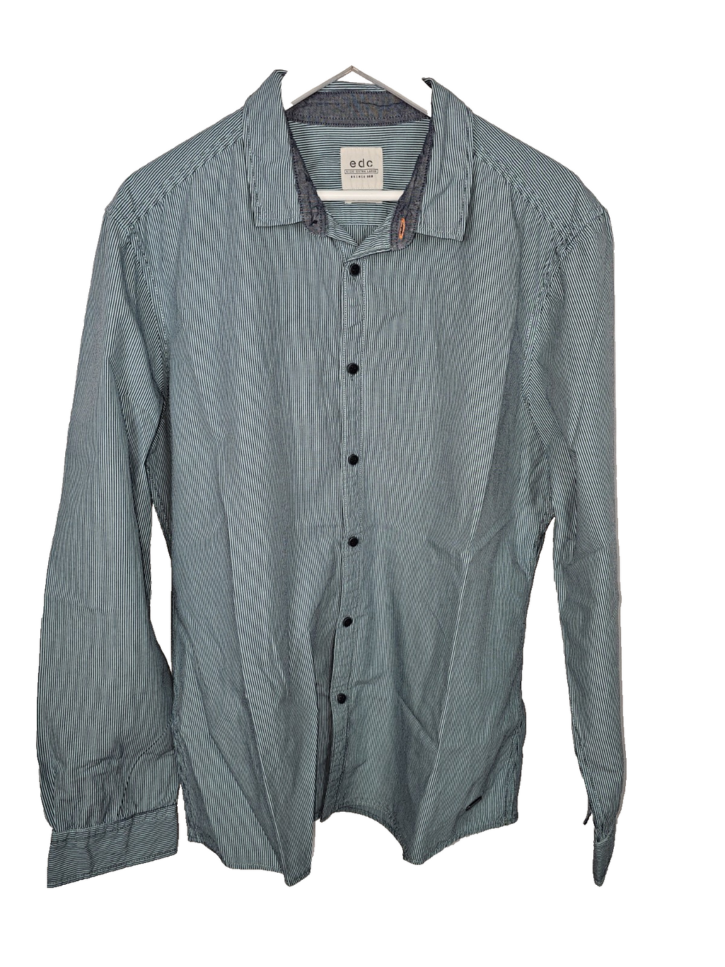 EK7263 Herren Hemd von EDC, blau. Gr.XL0