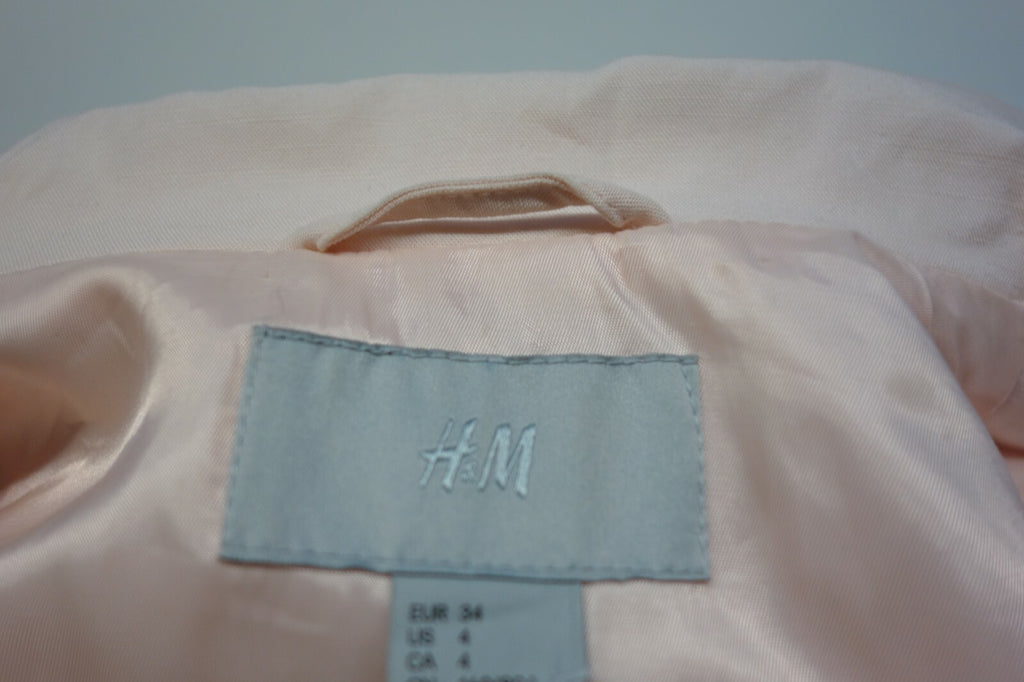 EK1386 Damen Blazer von H&M, rosa, Gr. 344