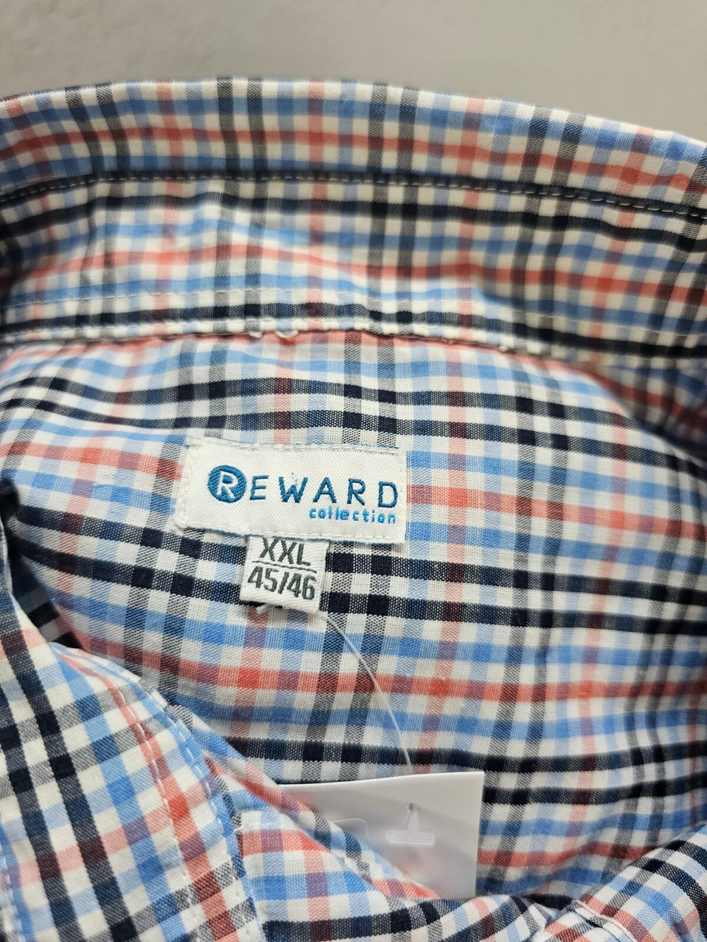 EK6019 Herren Hemd von Reward, blau-rot-weiß, Gr.XXL(45/46)5