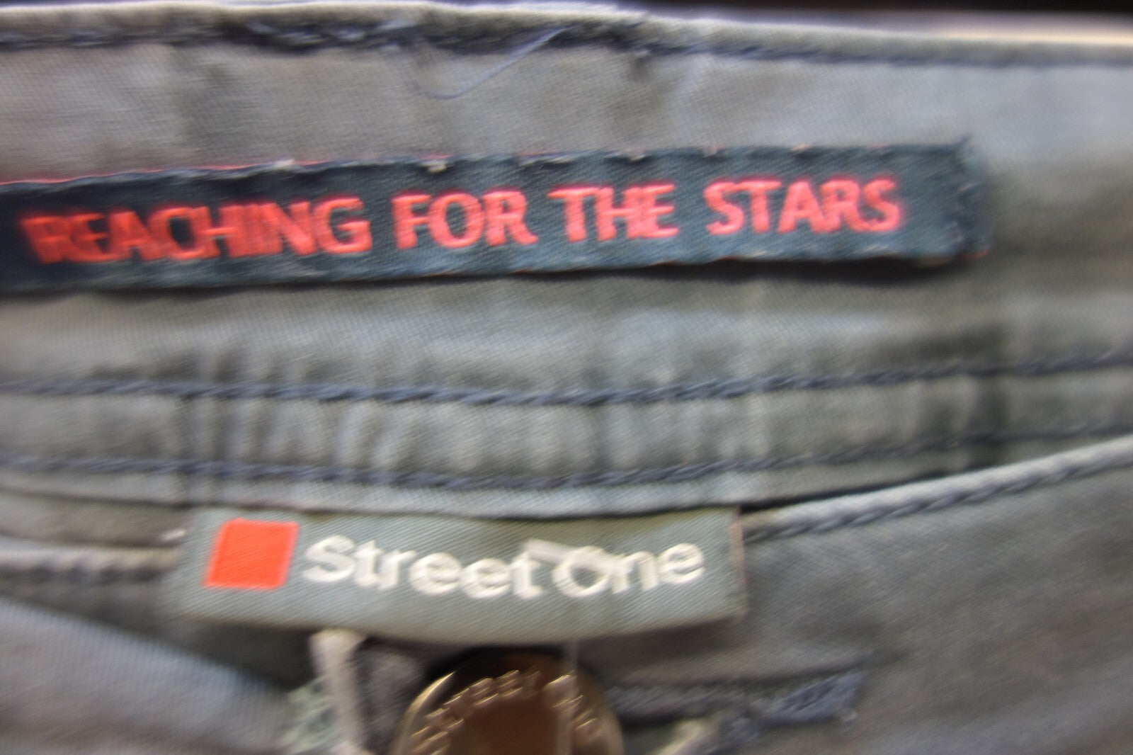 EK1842 Damen Hose von Street One, grau, Gr. 382