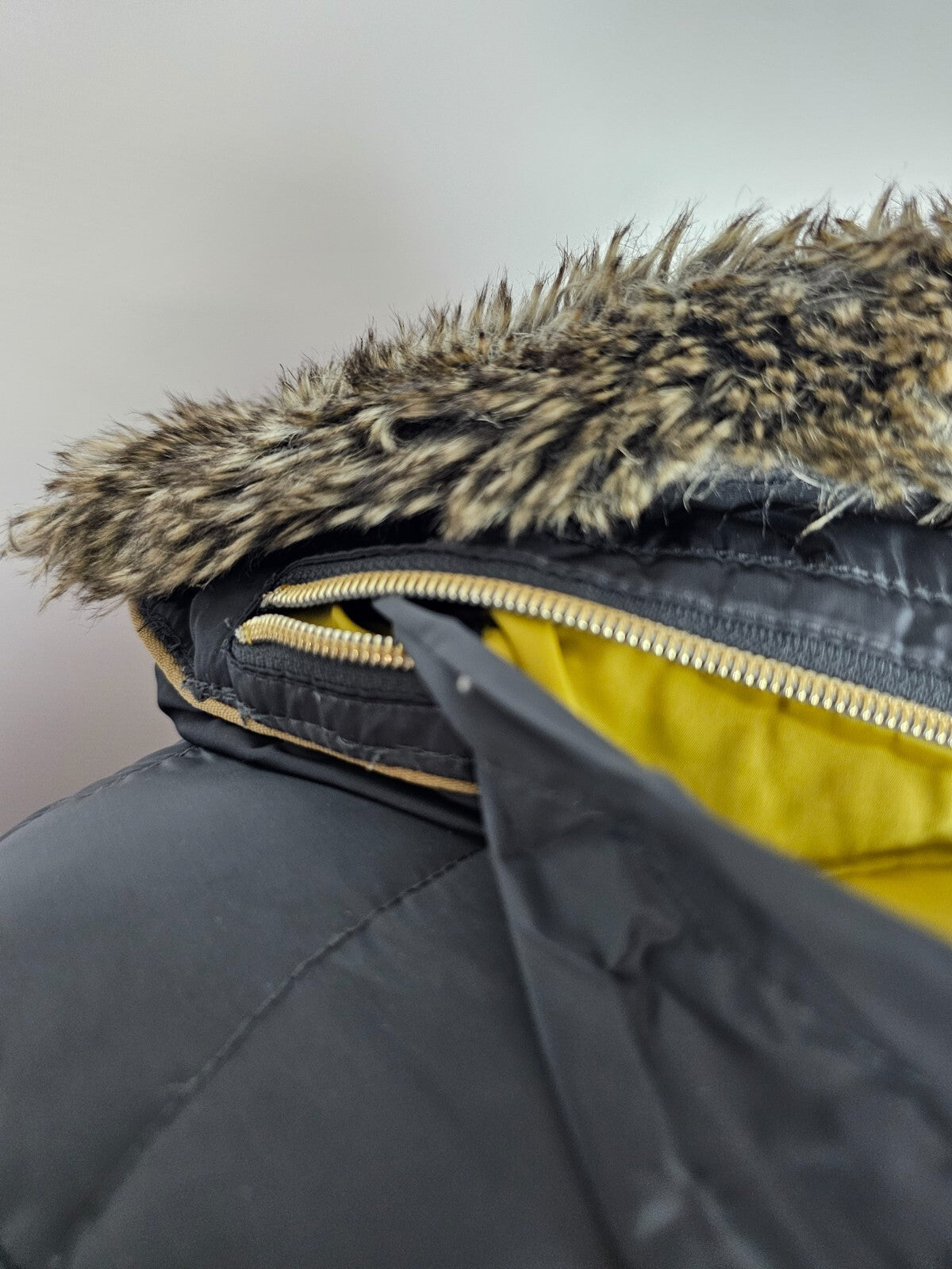 EK2103 Damen winterjacke von Peggy-Ho, Grau, Gr.:M9