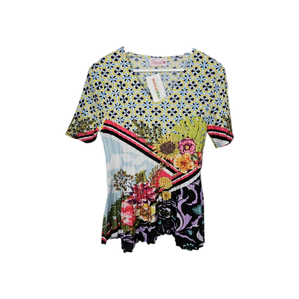 EK8918 Damen Bluse von Jeannie, Mehrfarbig, Gr. One Size0