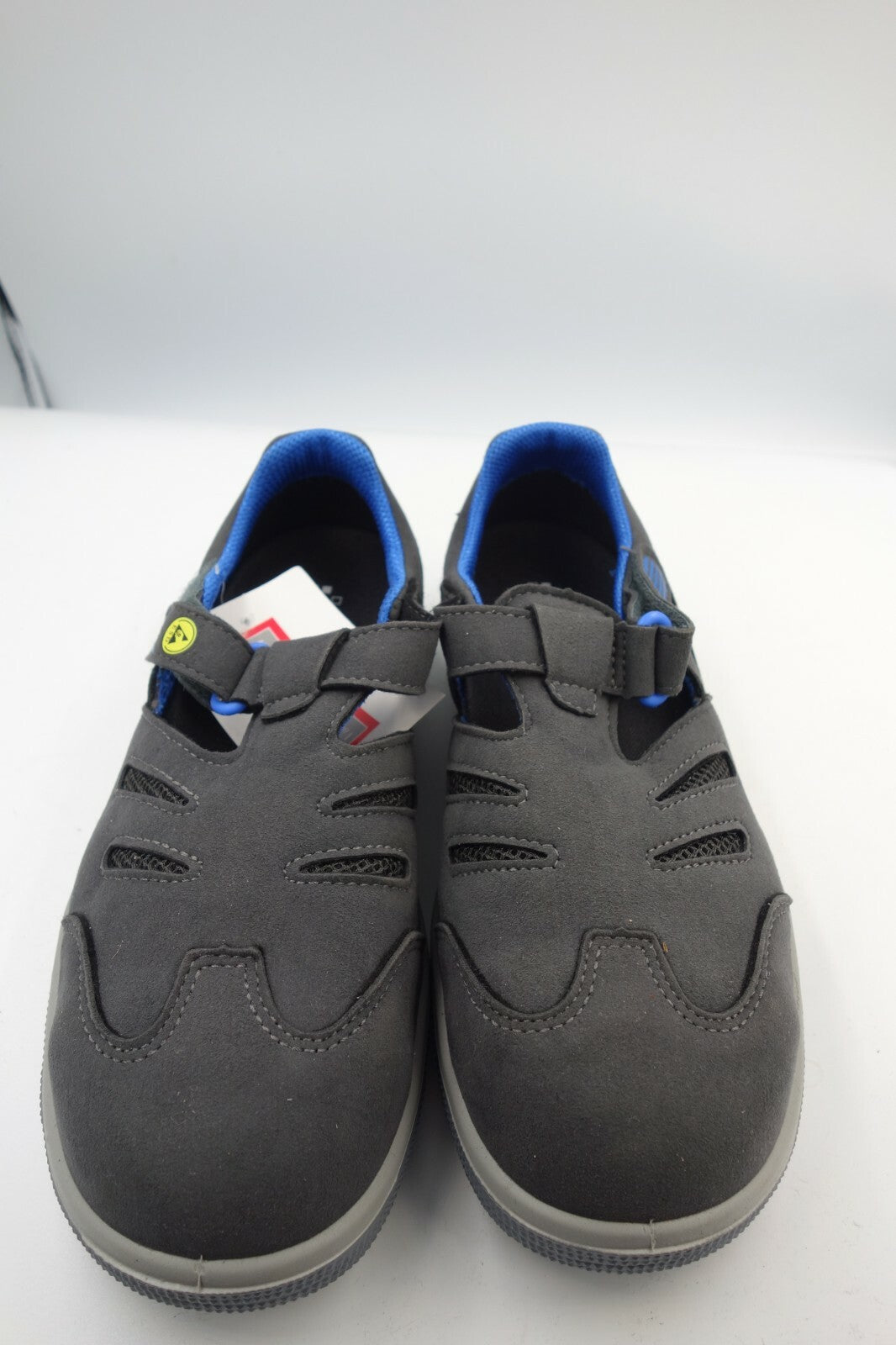 ES0488 Damen Halbschuhe von atlas, grau-blau, Gr. 385