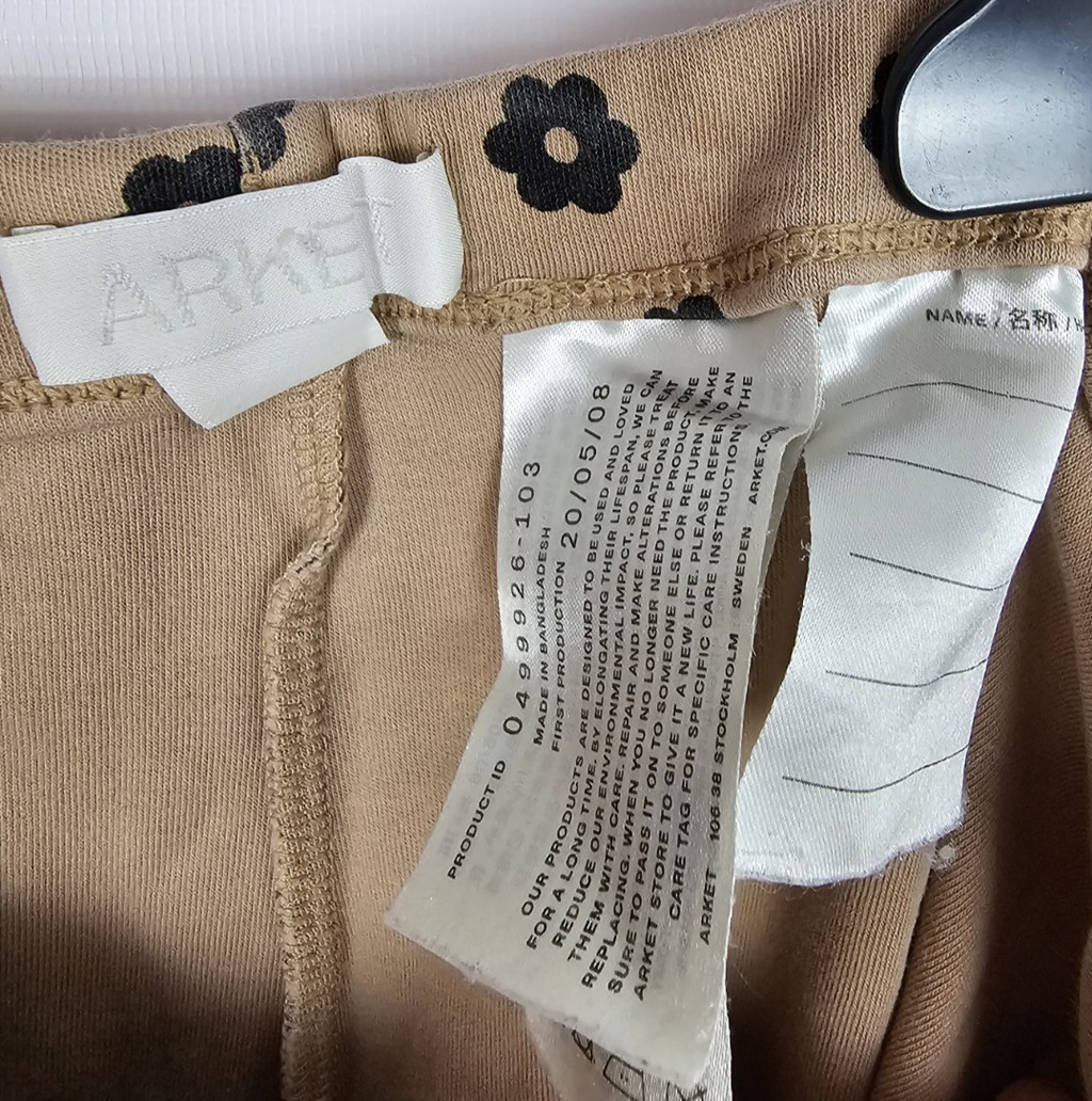 EK8228 Mädchen Hose von Arket, Braun, Gr. 1343