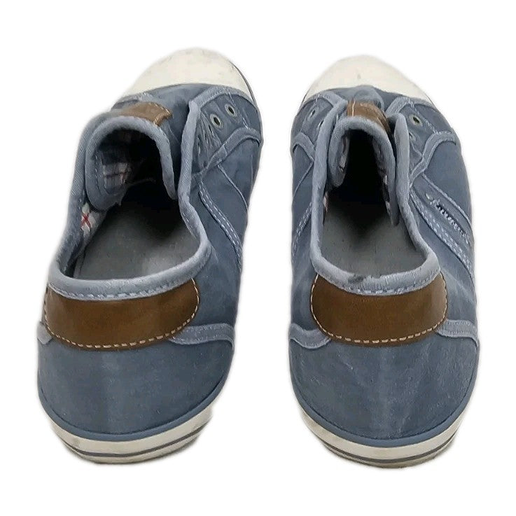 ES877 Herren Halbschuhe von Mustang, Blau, Gr. 413