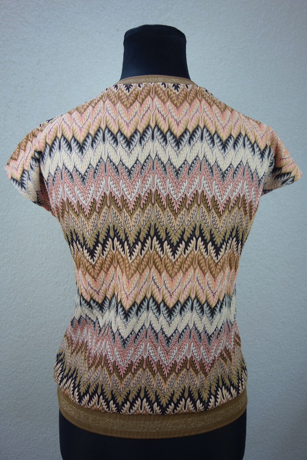 EK4211 Damen Top von More&More, rosa-braun, Gr.M3