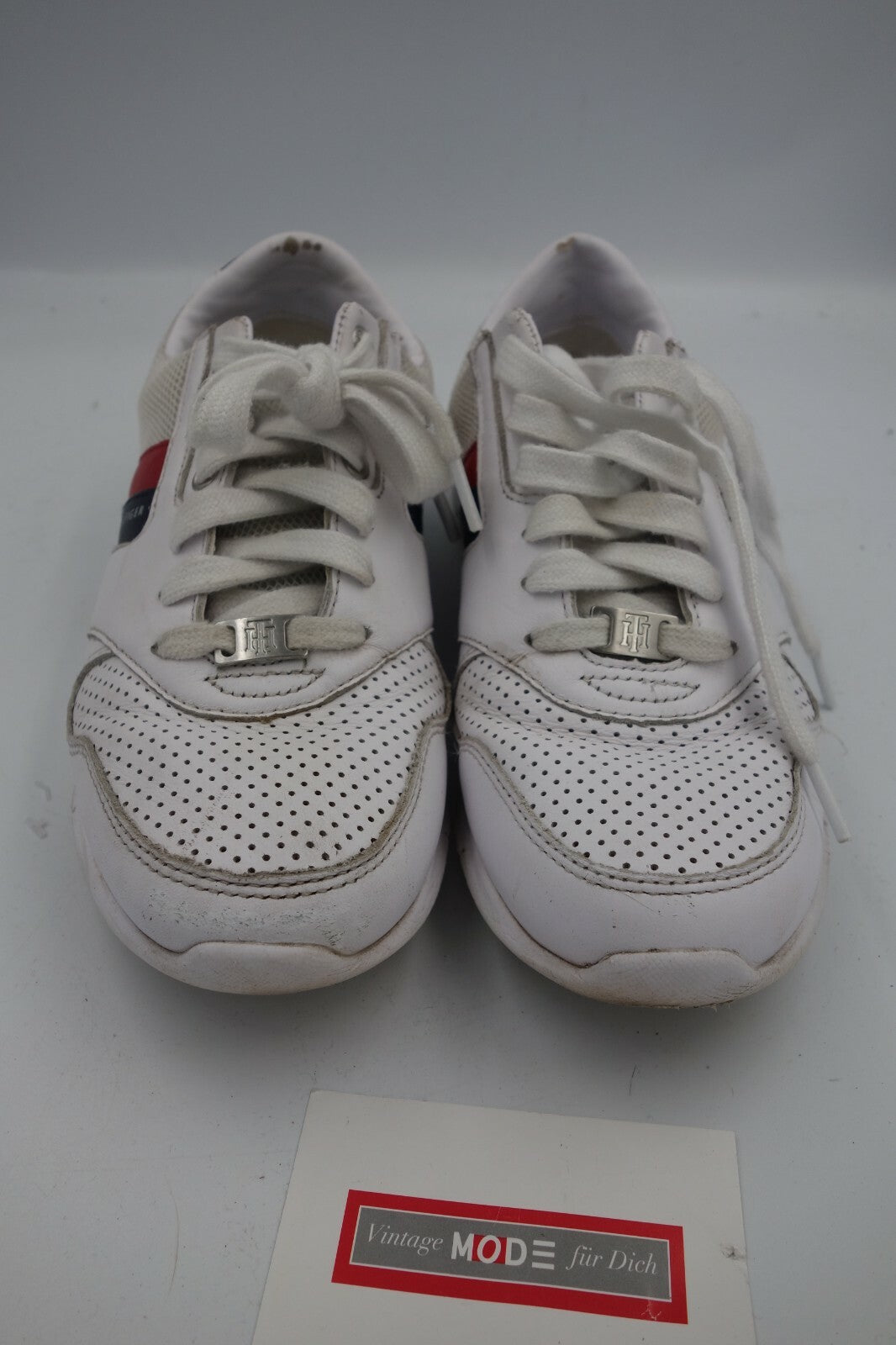 ES0345 Damen Sneaker von Tommy Hilfiger, weiß, 390