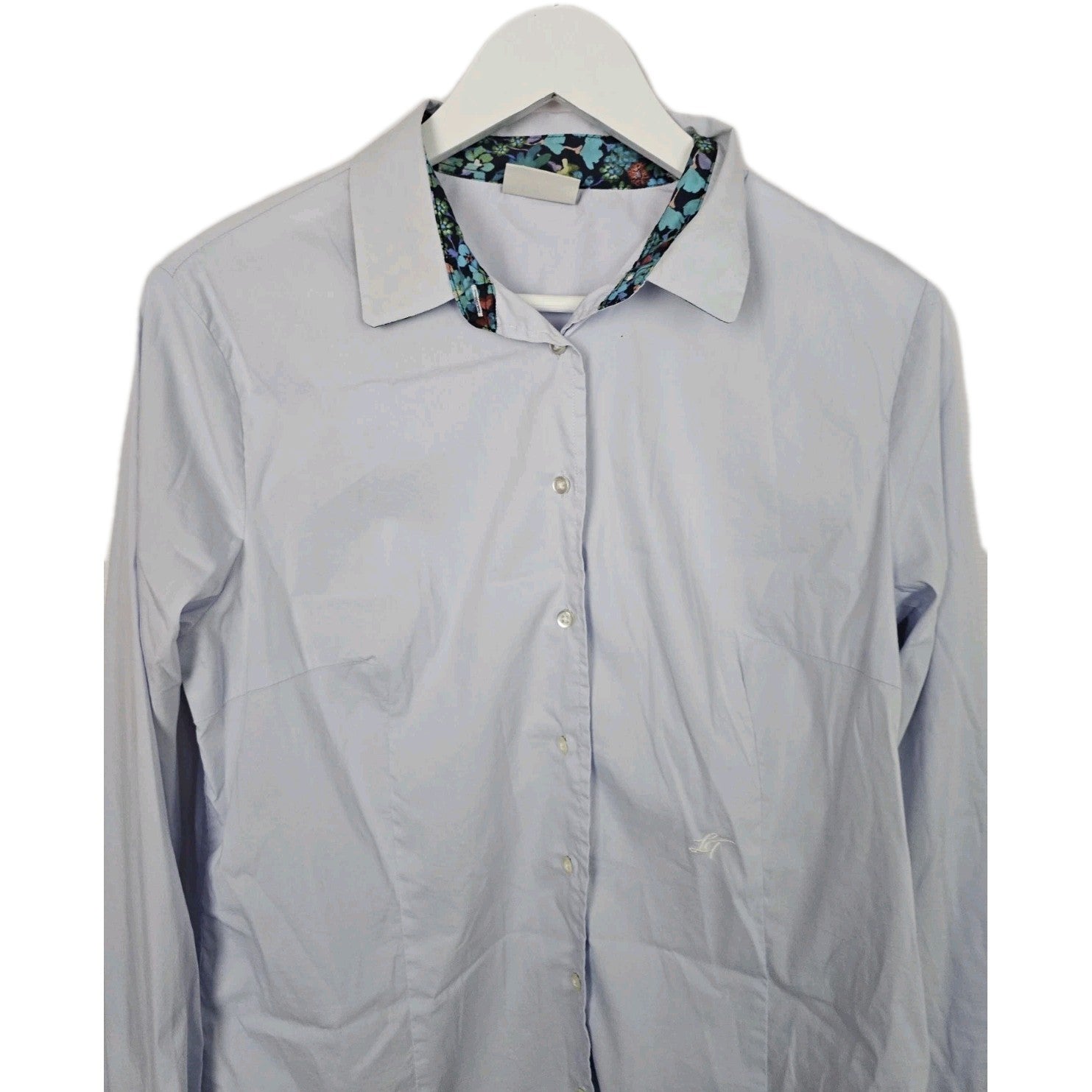 EK9178 Damen Bluse von Luis Trenker, Hellblau, Gr. L1