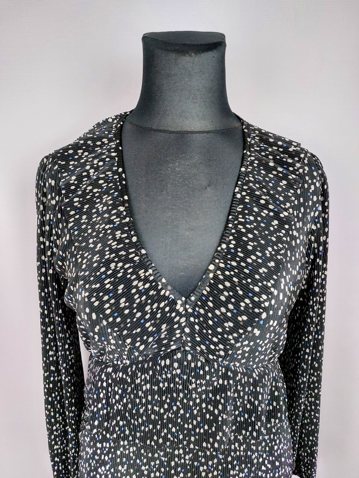 EK5043 Damen Kleid von Tramontana, schwarz mit Punkten, Gr. 381