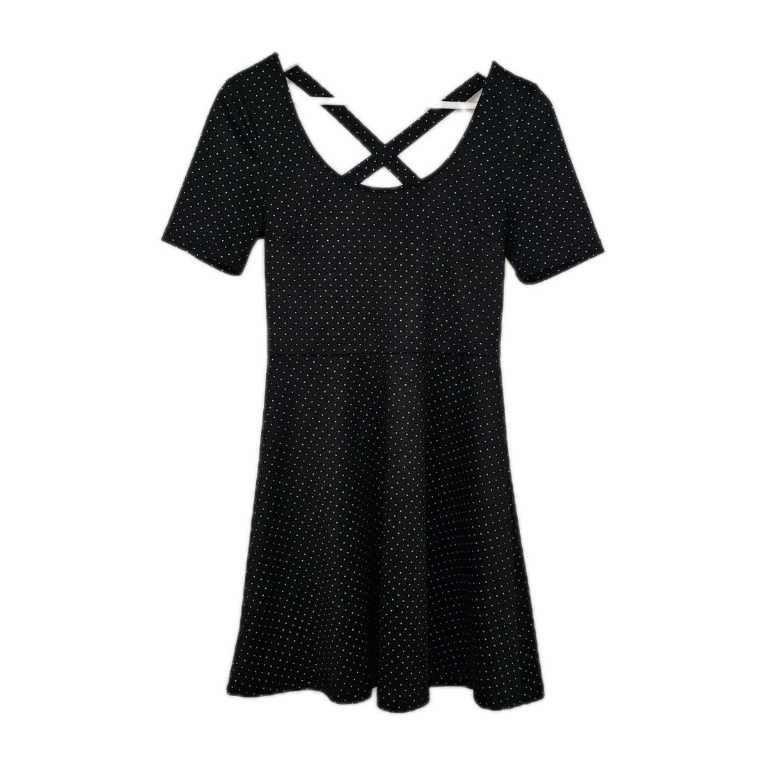 EK11279 Damen Kleid, Schwarz, Gr. S0