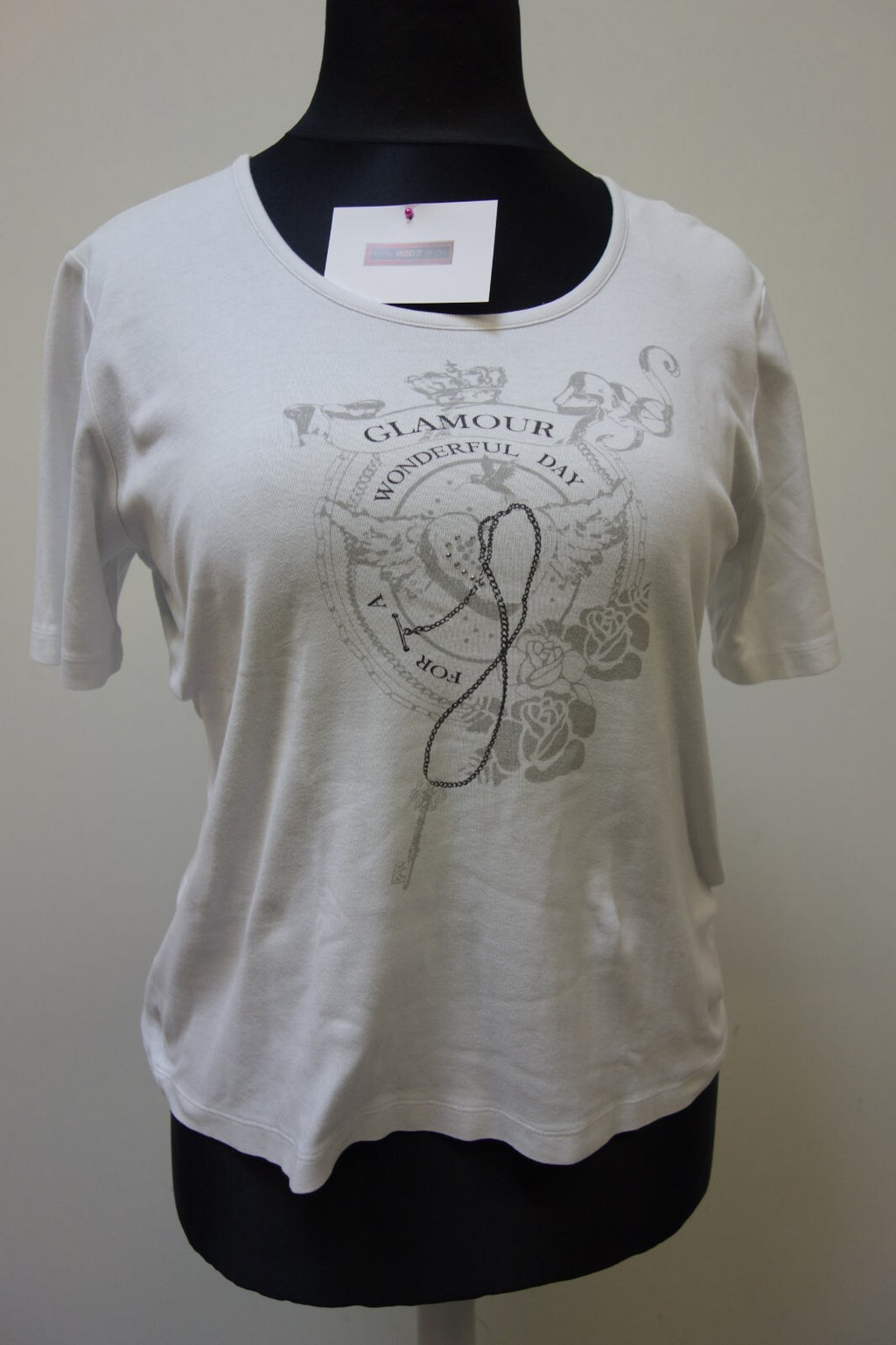 EK2028 Damen T-Shirt von Betty Barclay, weiß, Gr. L0