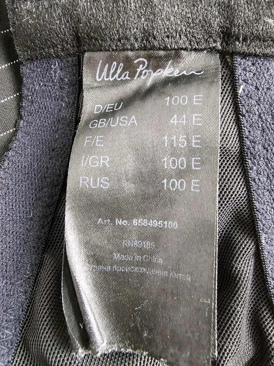 EK11208 Damen BH von Ulla Popken, schwarz, Gr.100E4