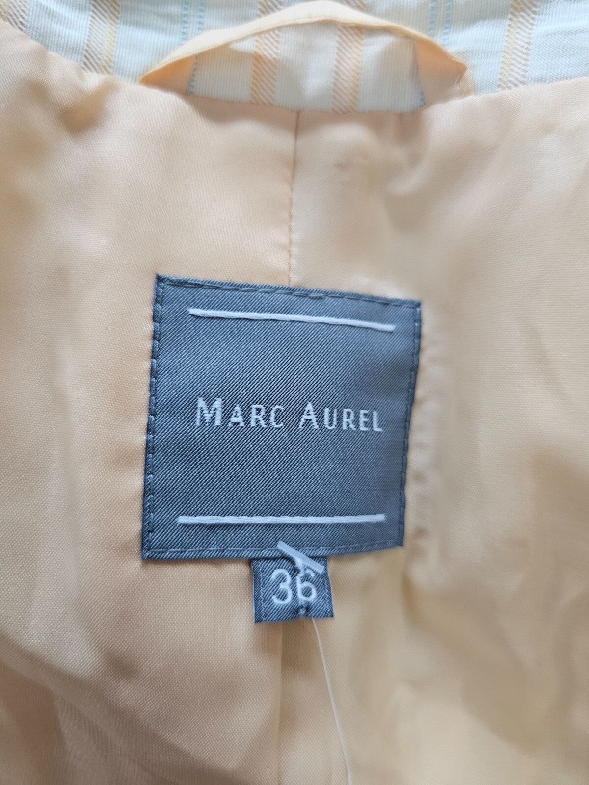 EK6005 Damen Blazer von Marc Aurel, orange, Gr. 366