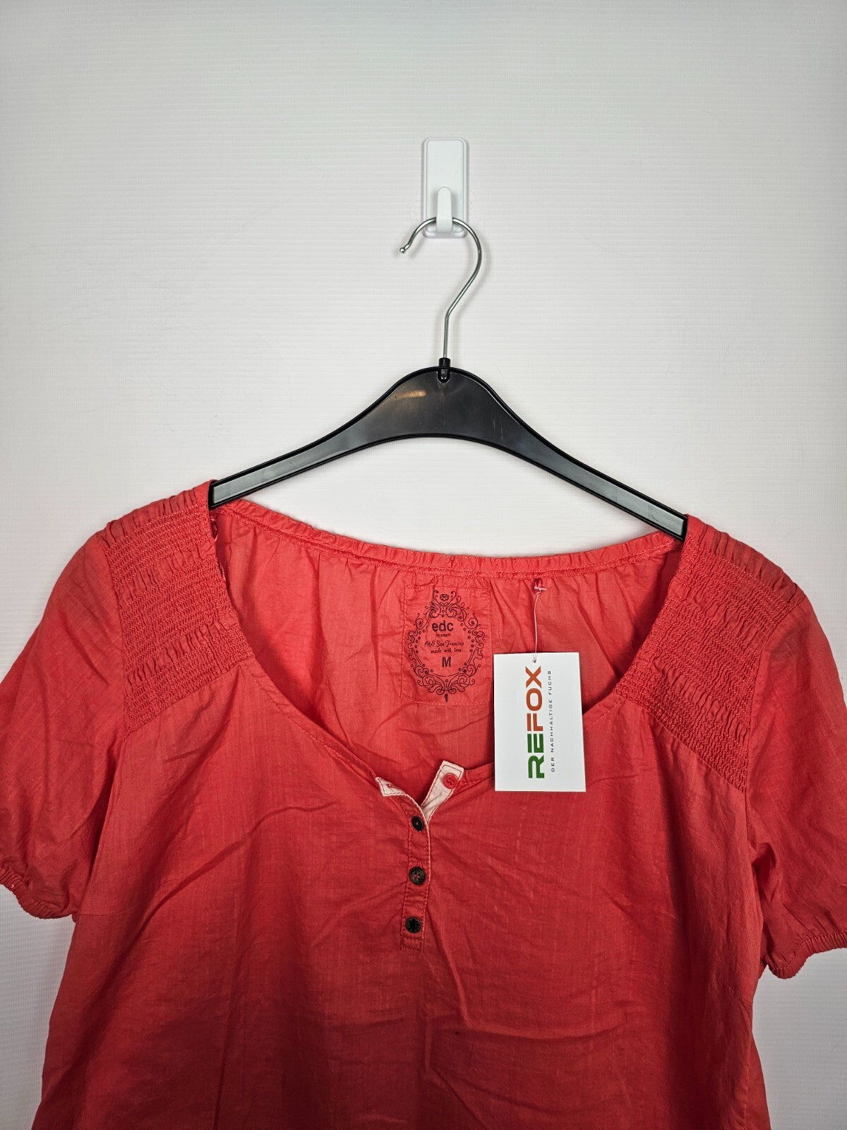 EK6567 Damen Bluse von edc, Rot, Gr.M2