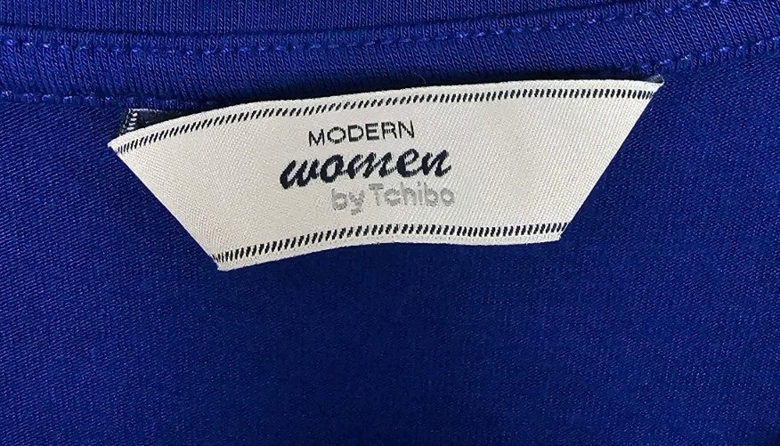 EK9287 Damen T-Shirt Tchibo Gr.44 Blau1