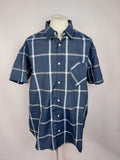 EK4347 Herren Hemd von Identoc, blau kariert, Gr. 2XL0