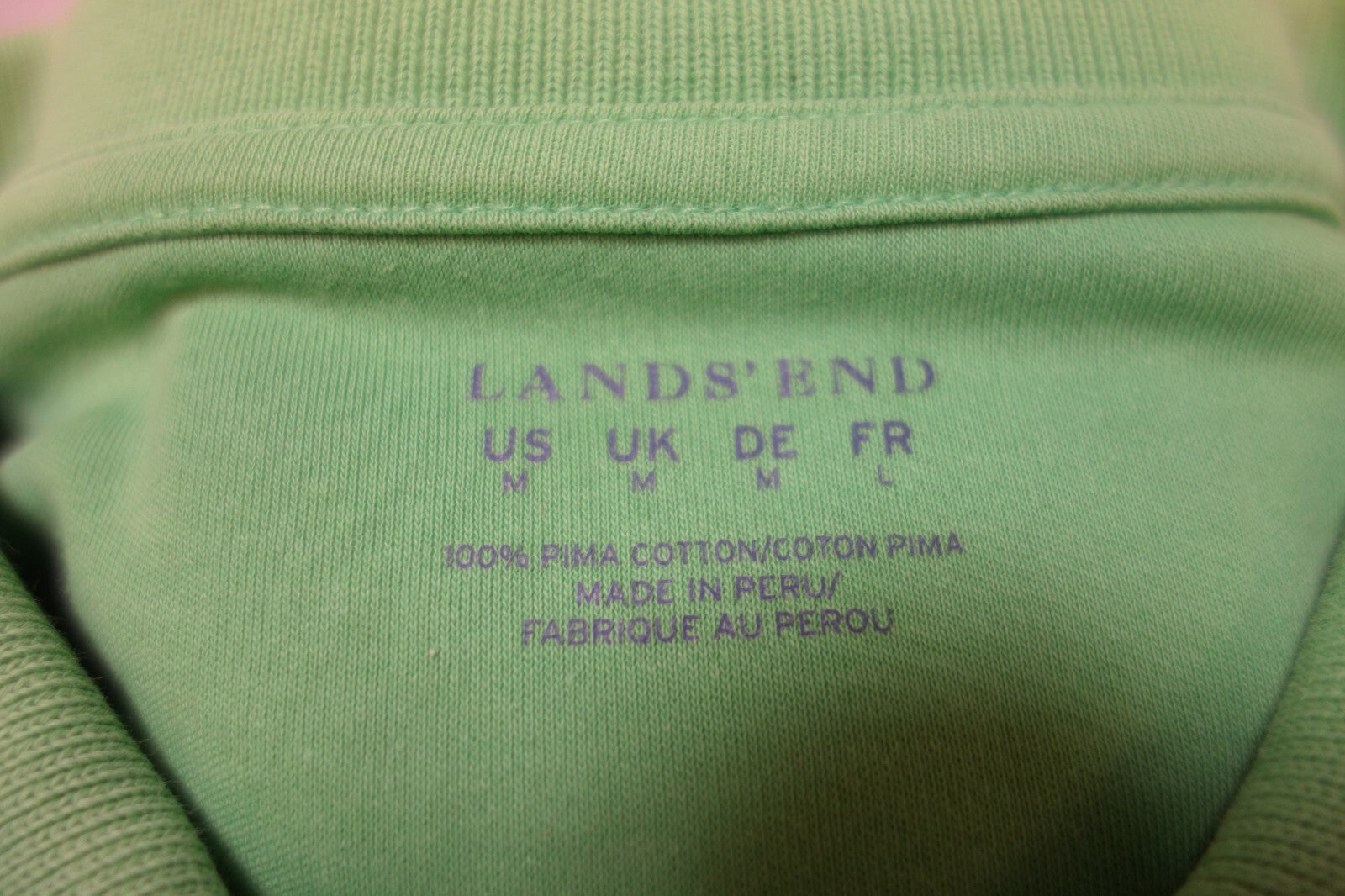 EK1760 Herren Shirt von Lands`end, Gr.M4