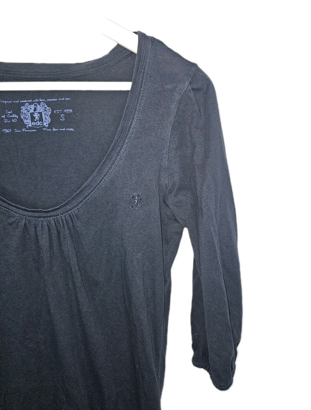 EK10475 Damen Shirt von EDC, blau, Gr.S1