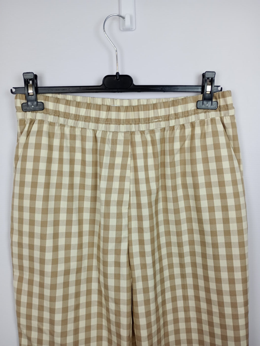 EK3791 Damen Hose von primarl, beige kariert, Gr. 421