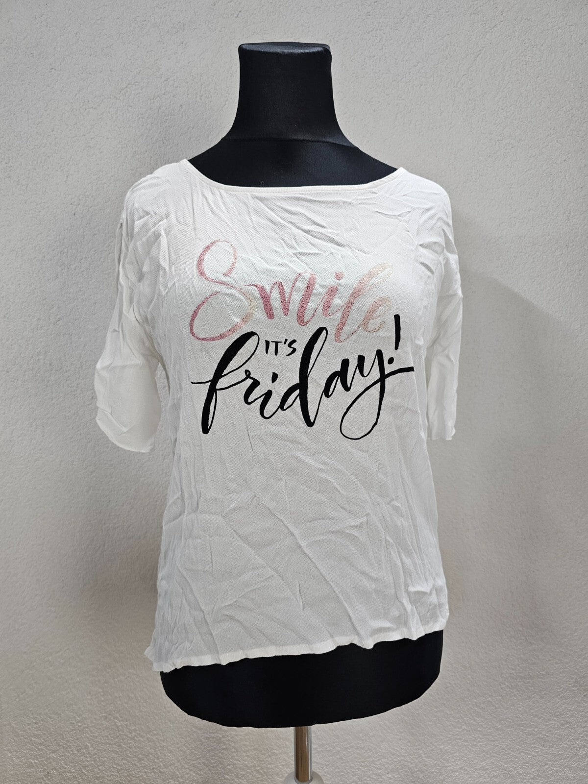 EK5828 Damen T-Shirt von s.Oliver, weiß, Gr. 400