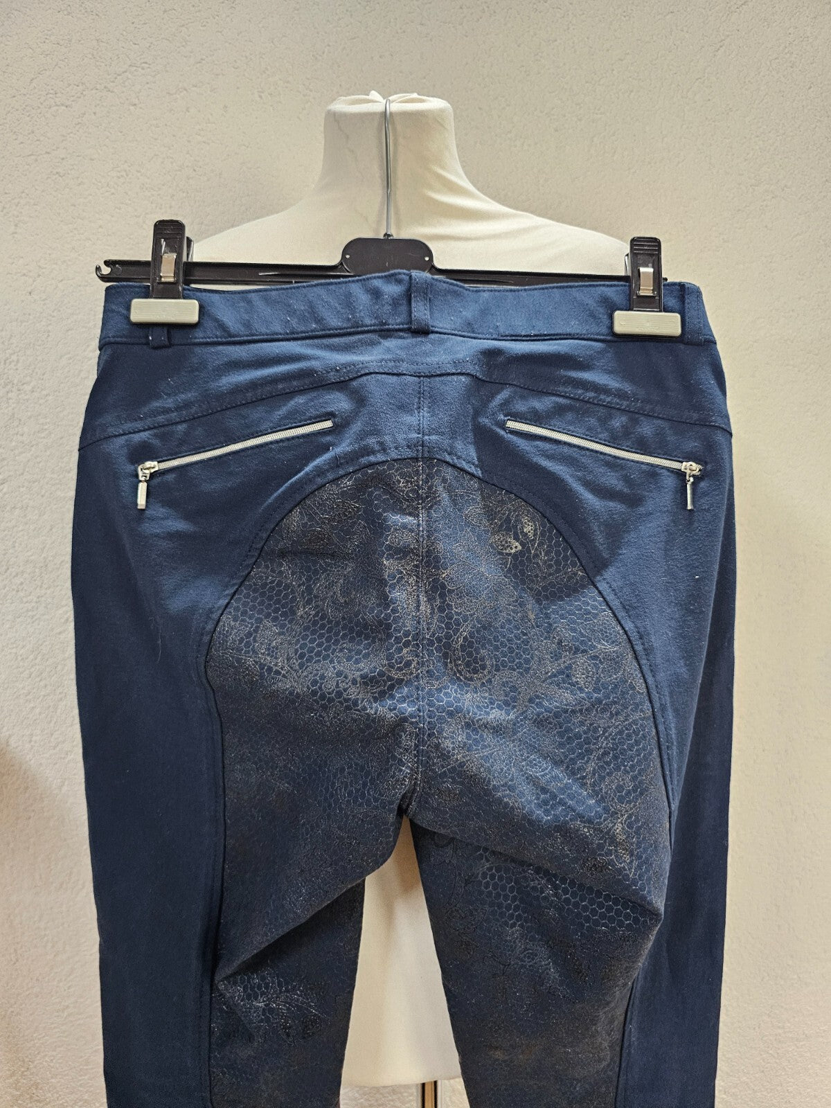 EK6176 Damen Reithose von ELT, blau, Gr. 3810