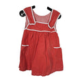 EK11250 Kinder Kleid, Rot, Gr. 860