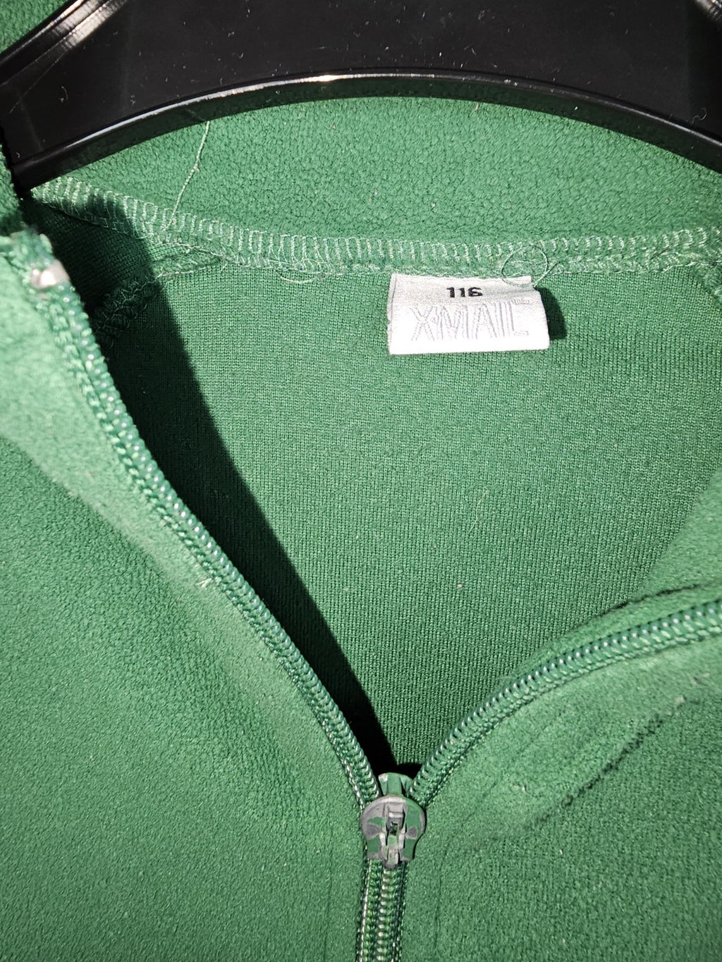 EK8496 Kinder Fleecejacke von Xmail, Grün, Gr.1162