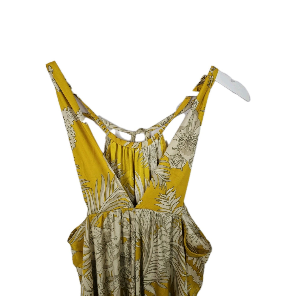 EK8076 Damen Kleid von Zara, Gelb, Gr. XS1