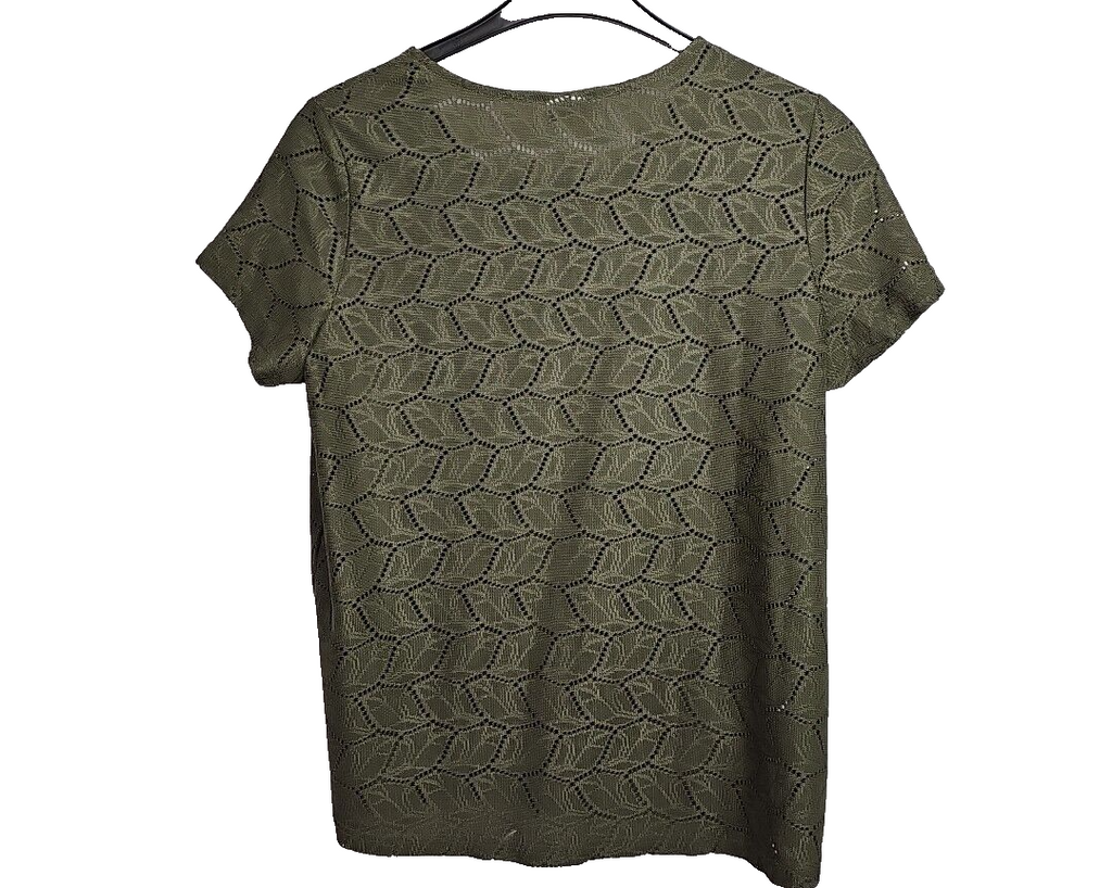 EK6278 Damen Bluse Von Jacoueline de Yong, Olivengrün, Gr.L2