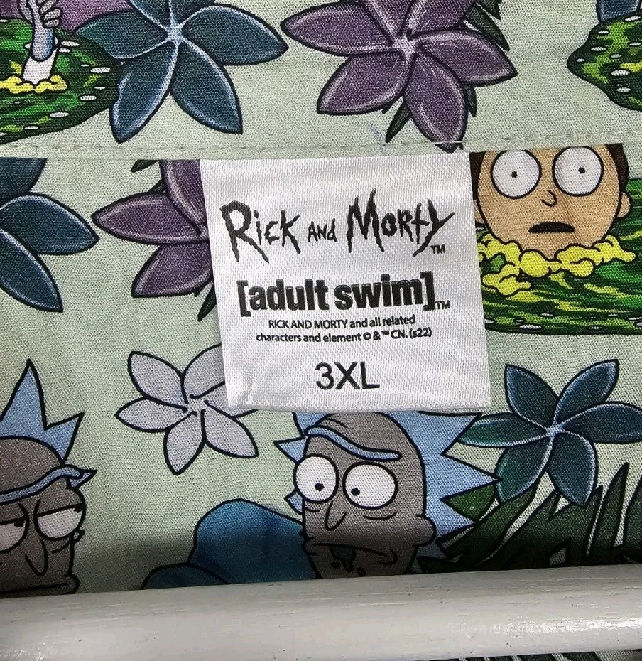 EK7309 Herren T-Shirt Rick&Morty Gr.3XL Mehrfarbig1