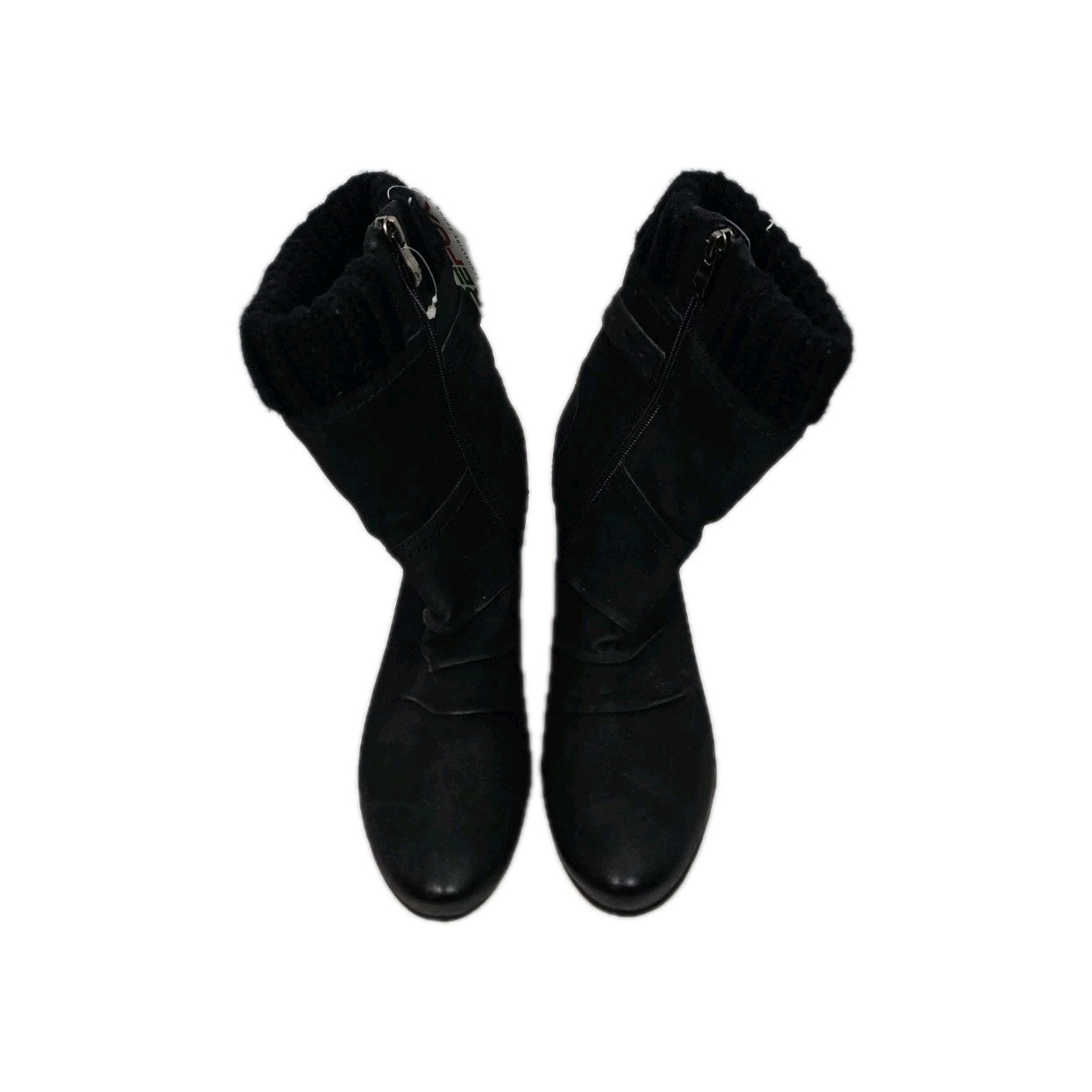 ES919 Damen Boots Gr.6½ Schwarz0