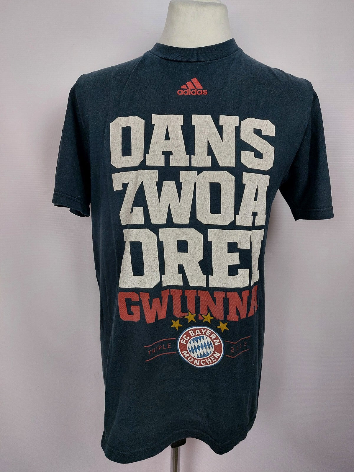 EK4782 Herren Fußball T-Shirt von Adidas, blau, Gr.L FC Bayern München0